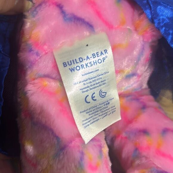 Build a bear‎ rainbow hearts bear with shoes and outfits clothing bundle - Picture 4 of 8